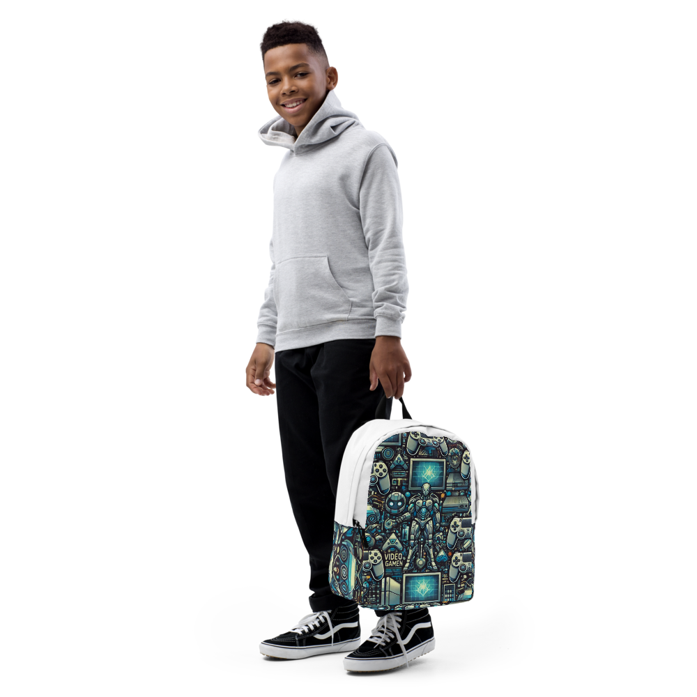Waterproof Minimalist Backpack with Laptop Compartment - 20L Capacity, Ergonomic Design