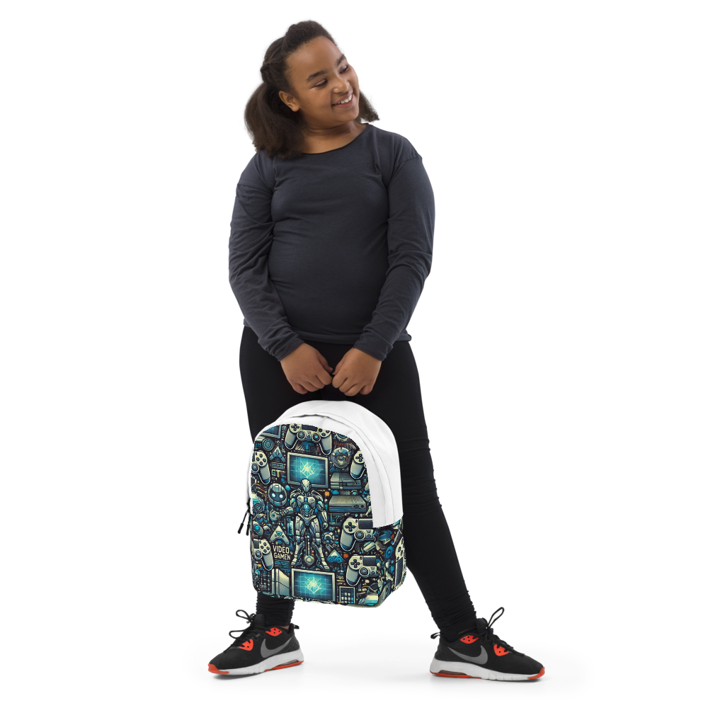 Waterproof Minimalist Backpack with Laptop Compartment - 20L Capacity, Ergonomic Design