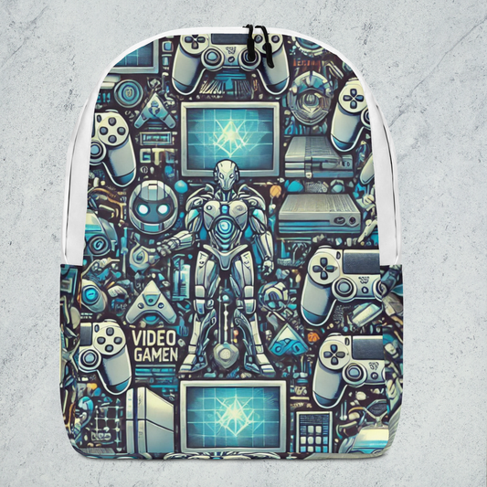 Waterproof Minimalist Backpack with Laptop Compartment - 20L Capacity, Ergonomic Design