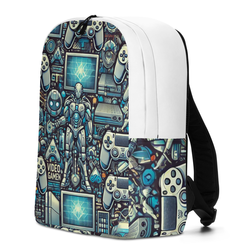 Waterproof Minimalist Backpack with Laptop Compartment - 20L Capacity, Ergonomic Design