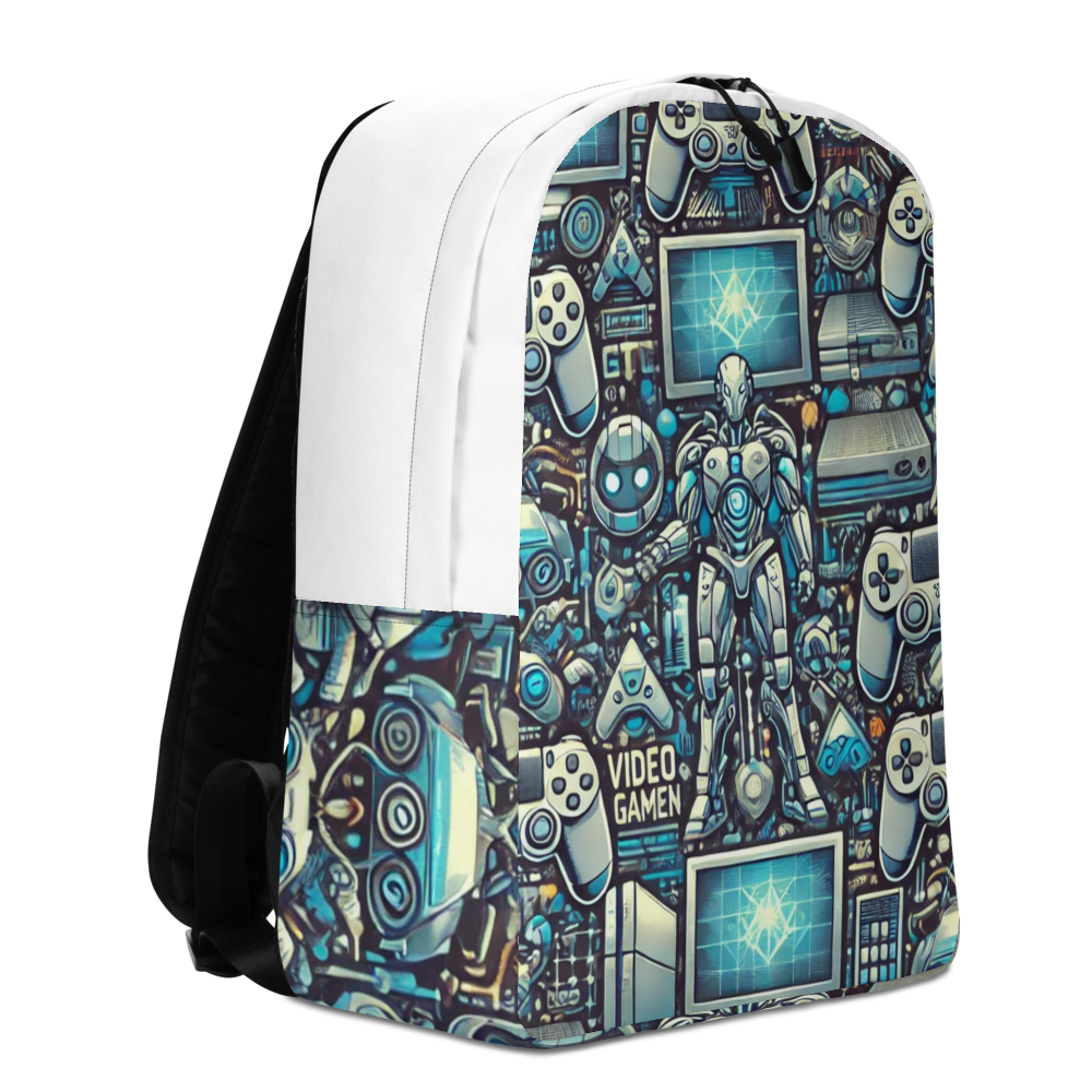 Waterproof Minimalist Backpack with Laptop Compartment - 20L Capacity, Ergonomic Design
