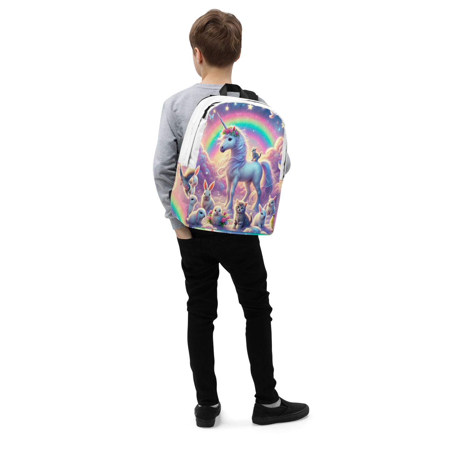 Kids Backpack with Unicorn Print – Waterproof, Spacious &amp; Ergonomic – Suitable for School, Travel and Daily Use