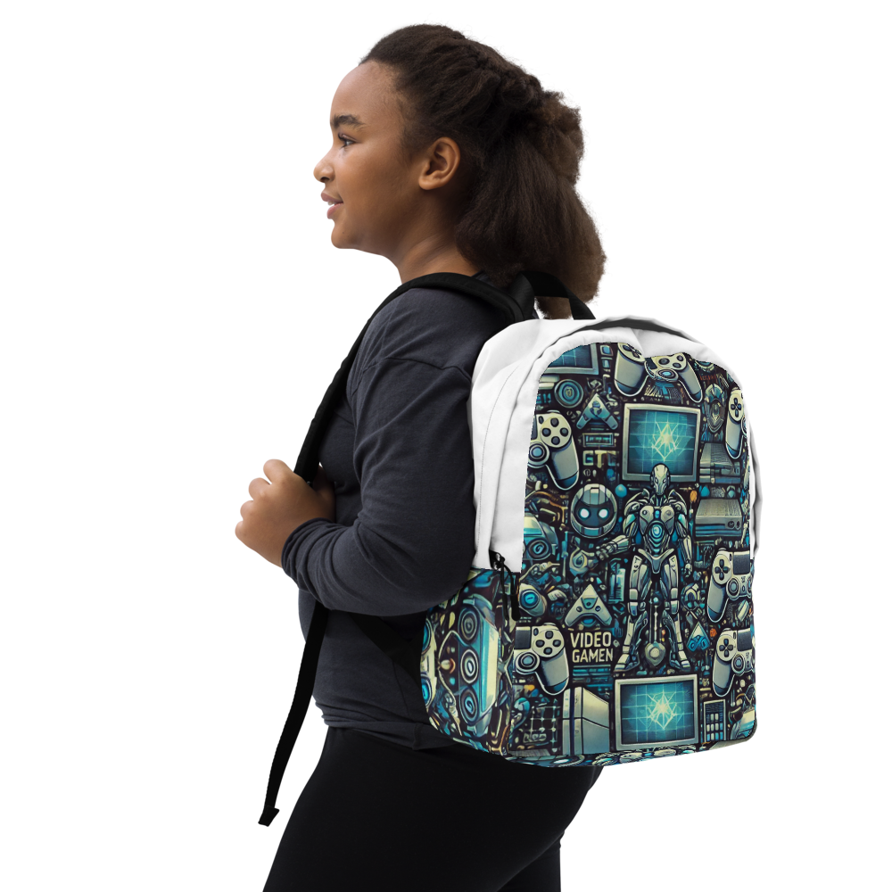 Waterproof Minimalist Backpack with Laptop Compartment - 20L Capacity, Ergonomic Design
