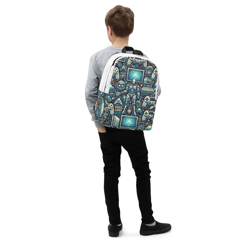 Waterproof Minimalist Backpack with Laptop Compartment - 20L Capacity, Ergonomic Design
