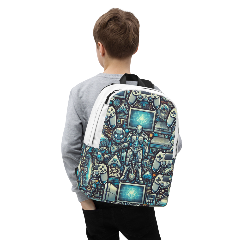 Waterproof Minimalist Backpack with Laptop Compartment - 20L Capacity, Ergonomic Design
