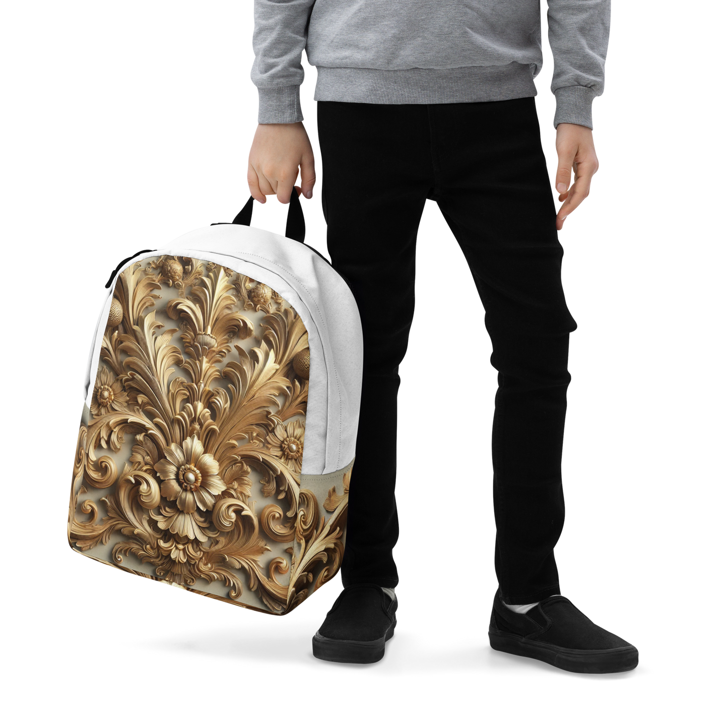 Luxe Barok Rugzak – Waterdicht met Laptopvak en Ergonomische Schouderbanden