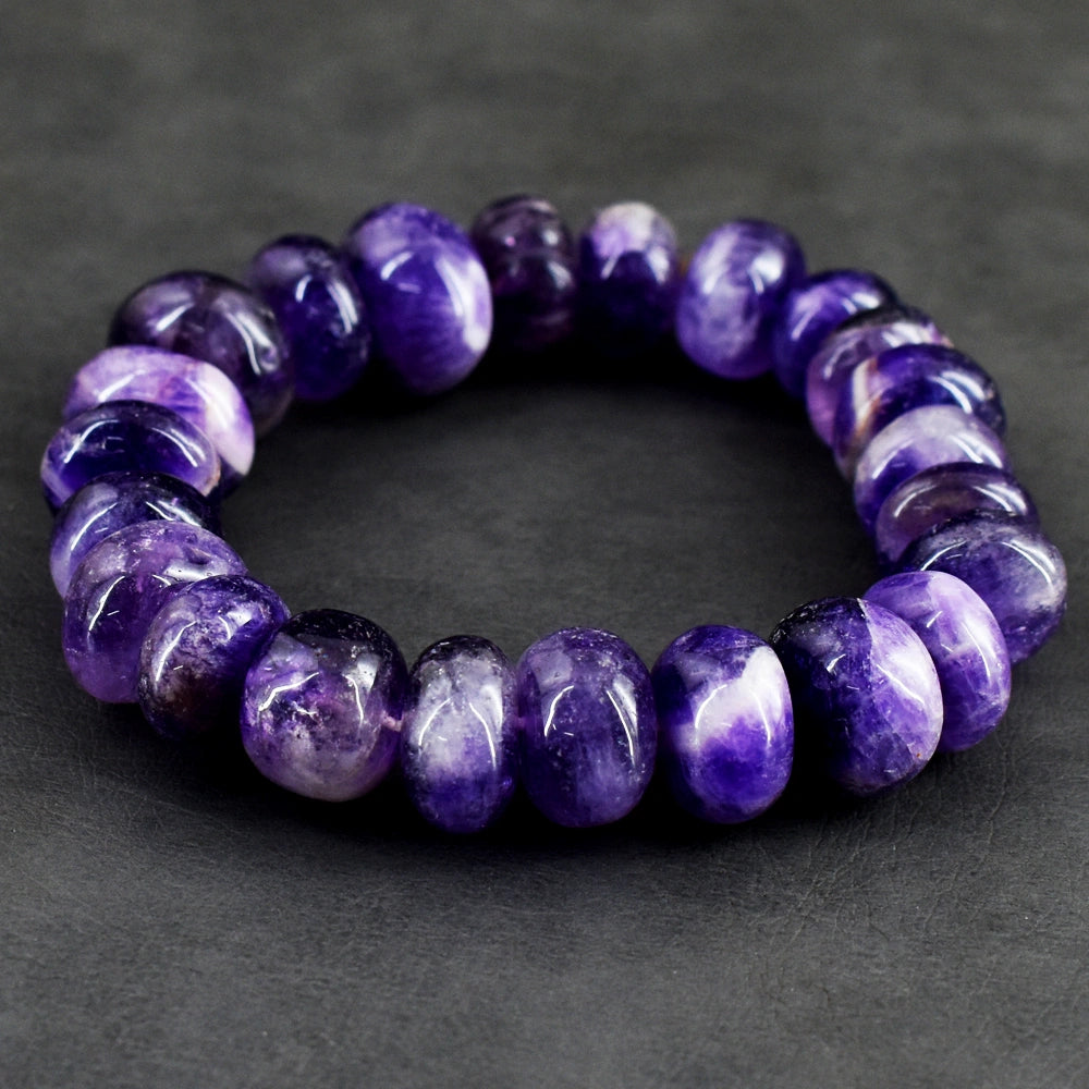 Echte Amethist Stretch Armband 304,00 CT