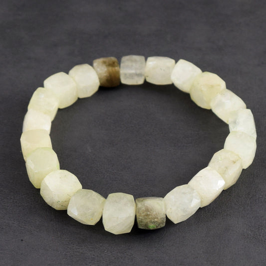 Echte Rutielkwarts Stretch Kralenarmband met Gefacetteerde Stenen 160,00 CT
