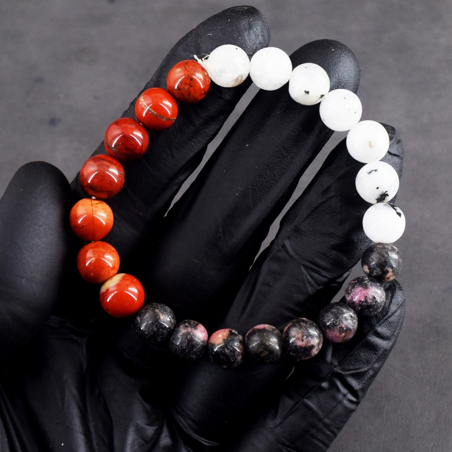 Echte Multi-Edelstenen Stretch Kralenarmband 85,00 CT