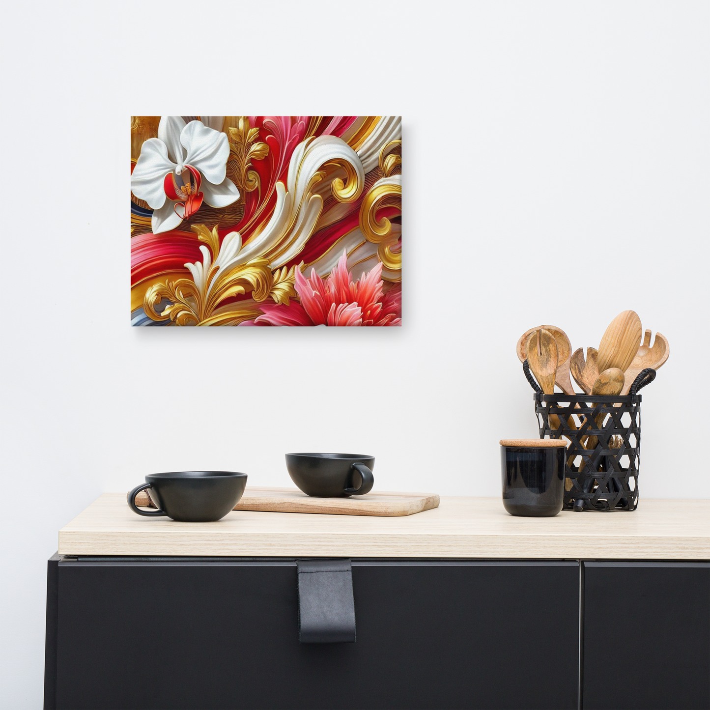 Geef je ruimte een vleugje luxe met dit opvallende canvas