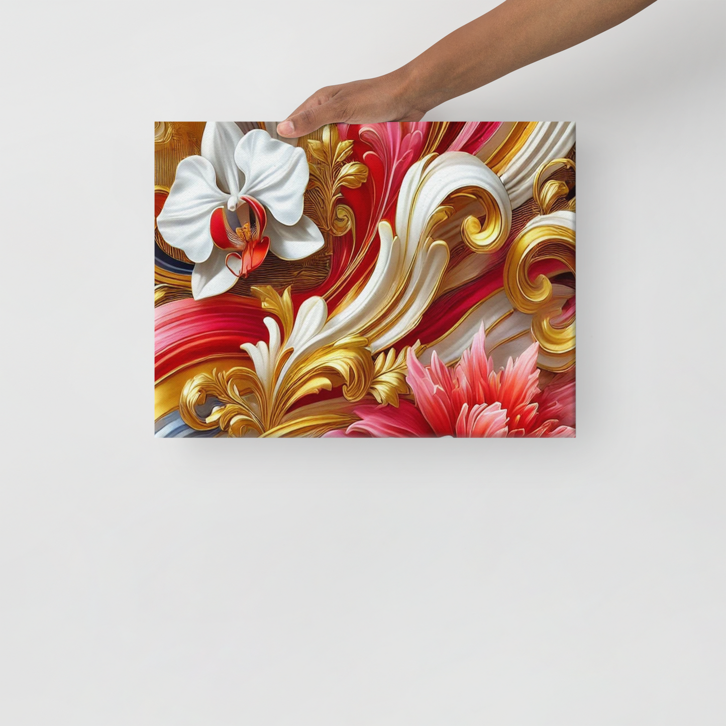 Geef je ruimte een vleugje luxe met dit opvallende canvas