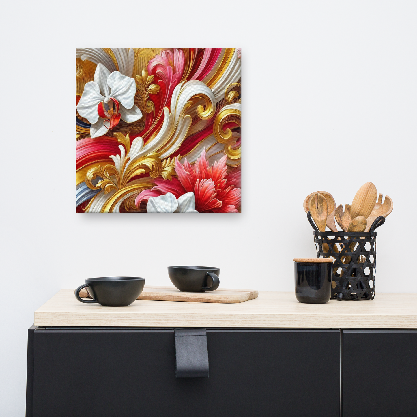 Geef je ruimte een vleugje luxe met dit opvallende canvas