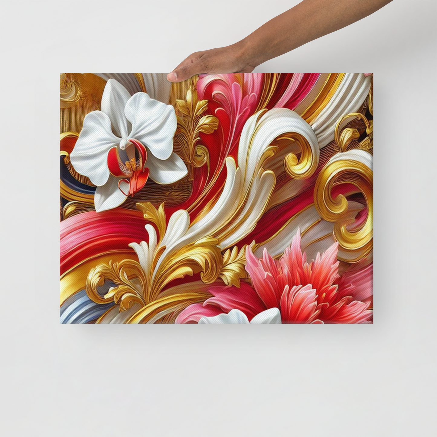 Geef je ruimte een vleugje luxe met dit opvallende canvas