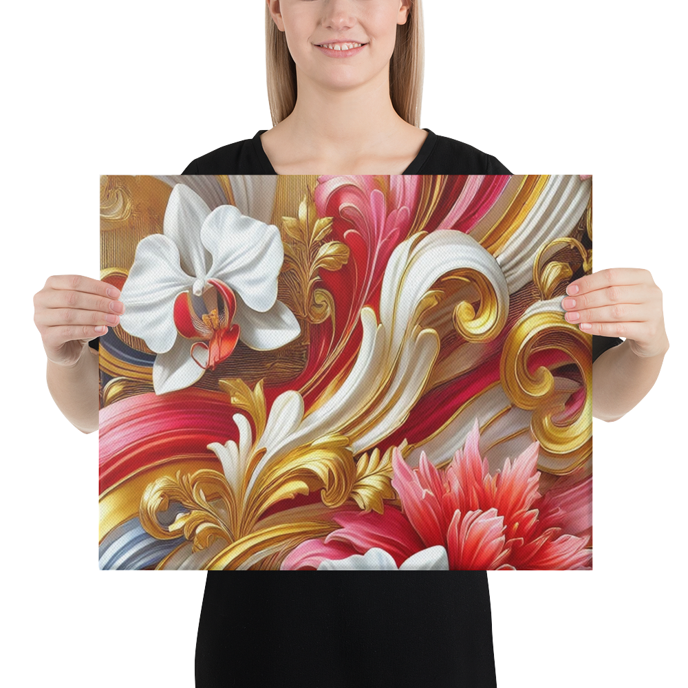 Geef je ruimte een vleugje luxe met dit opvallende canvas