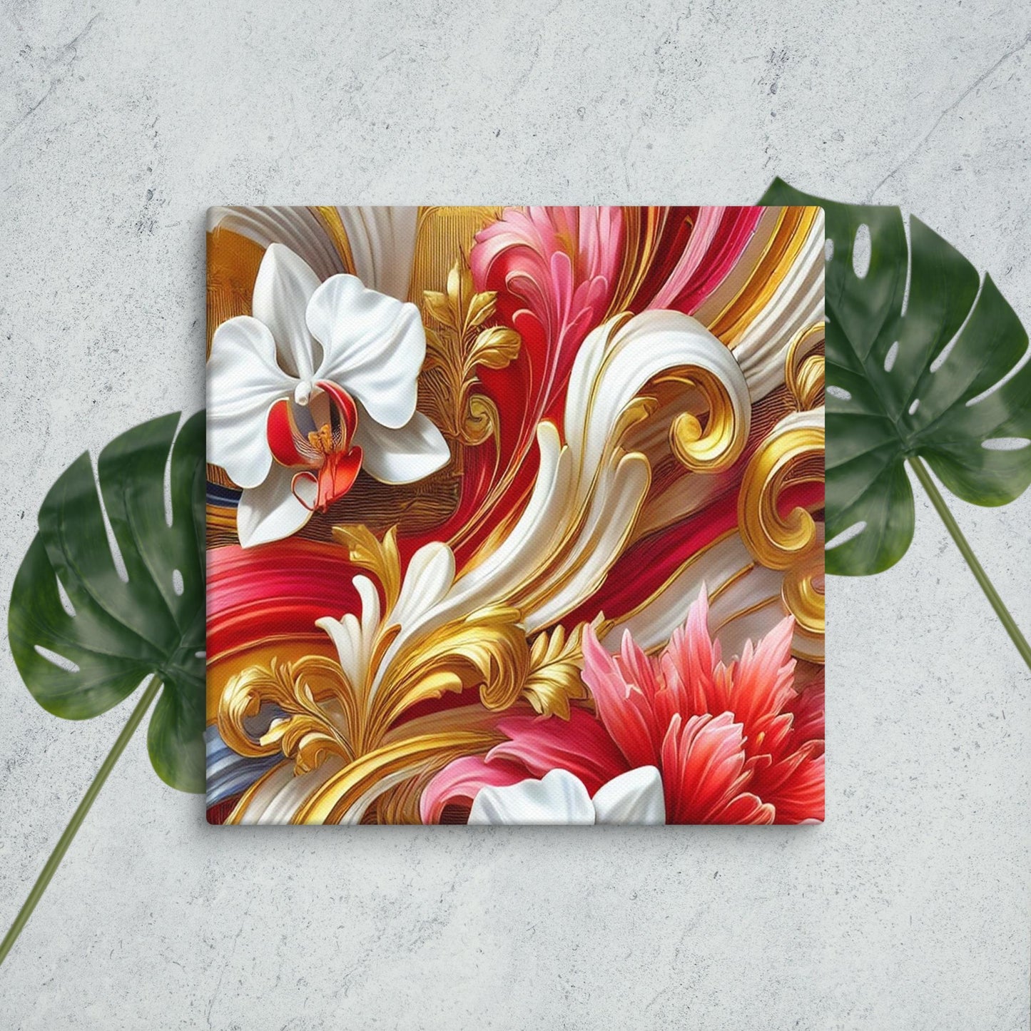 Geef je ruimte een vleugje luxe met dit opvallende canvas