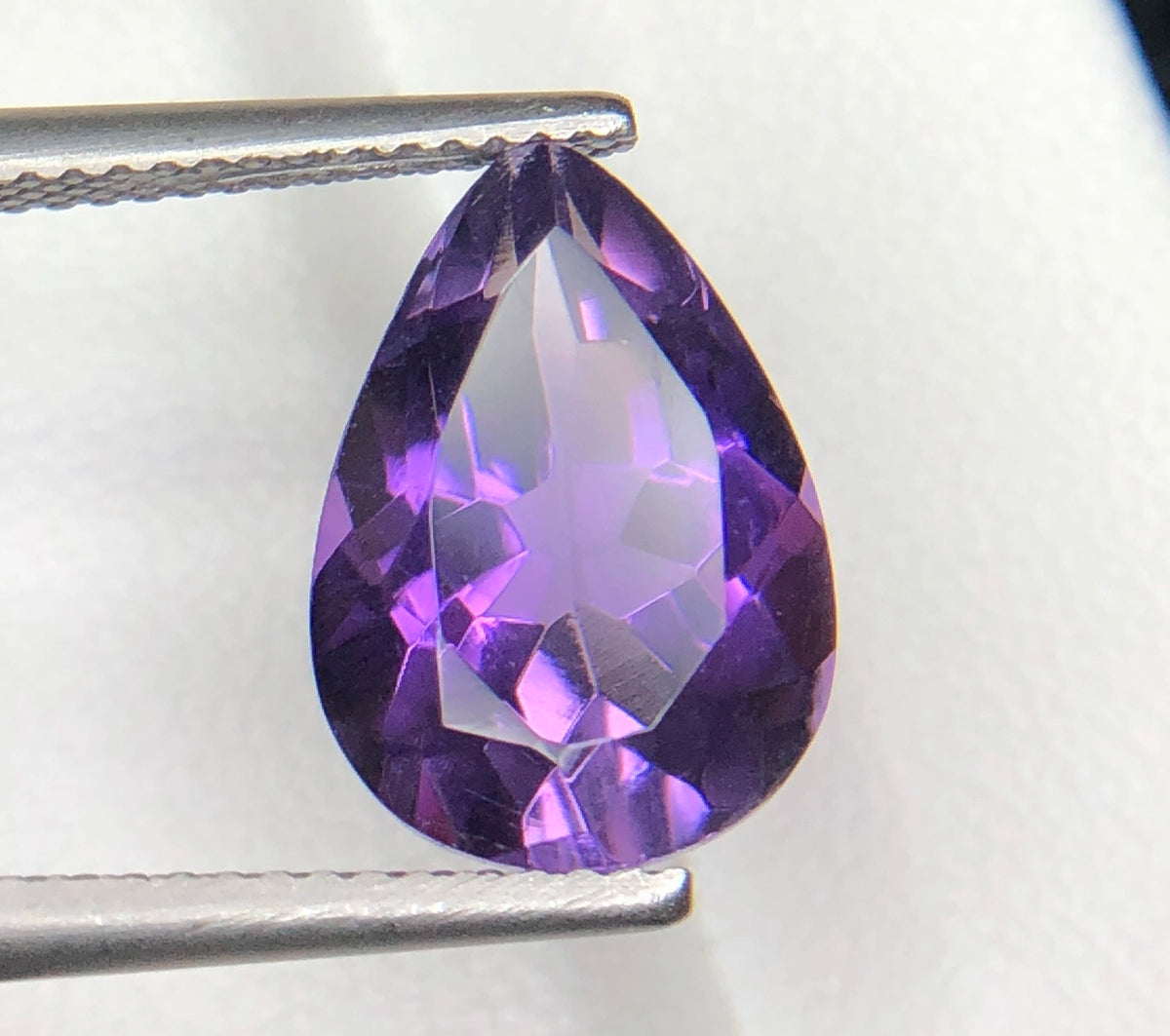 Natuurlijke Amethist 5,35 ct – Peervorm Geslepen Losse Edelsteen