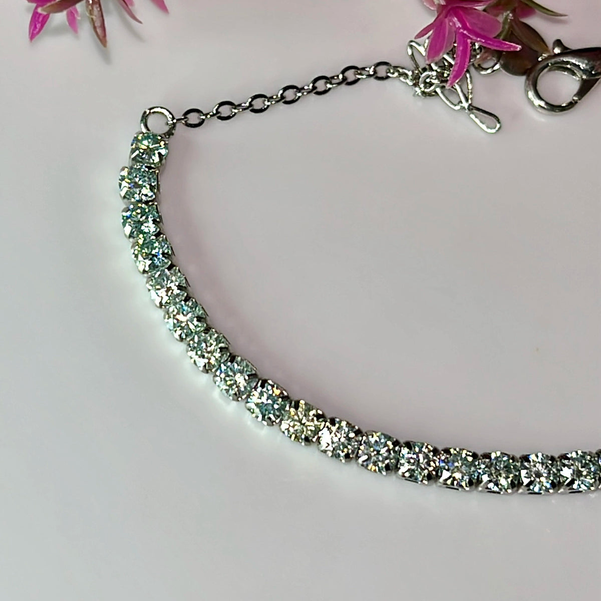 Sprankelende Moissanite Armband – Rhodium Plated
