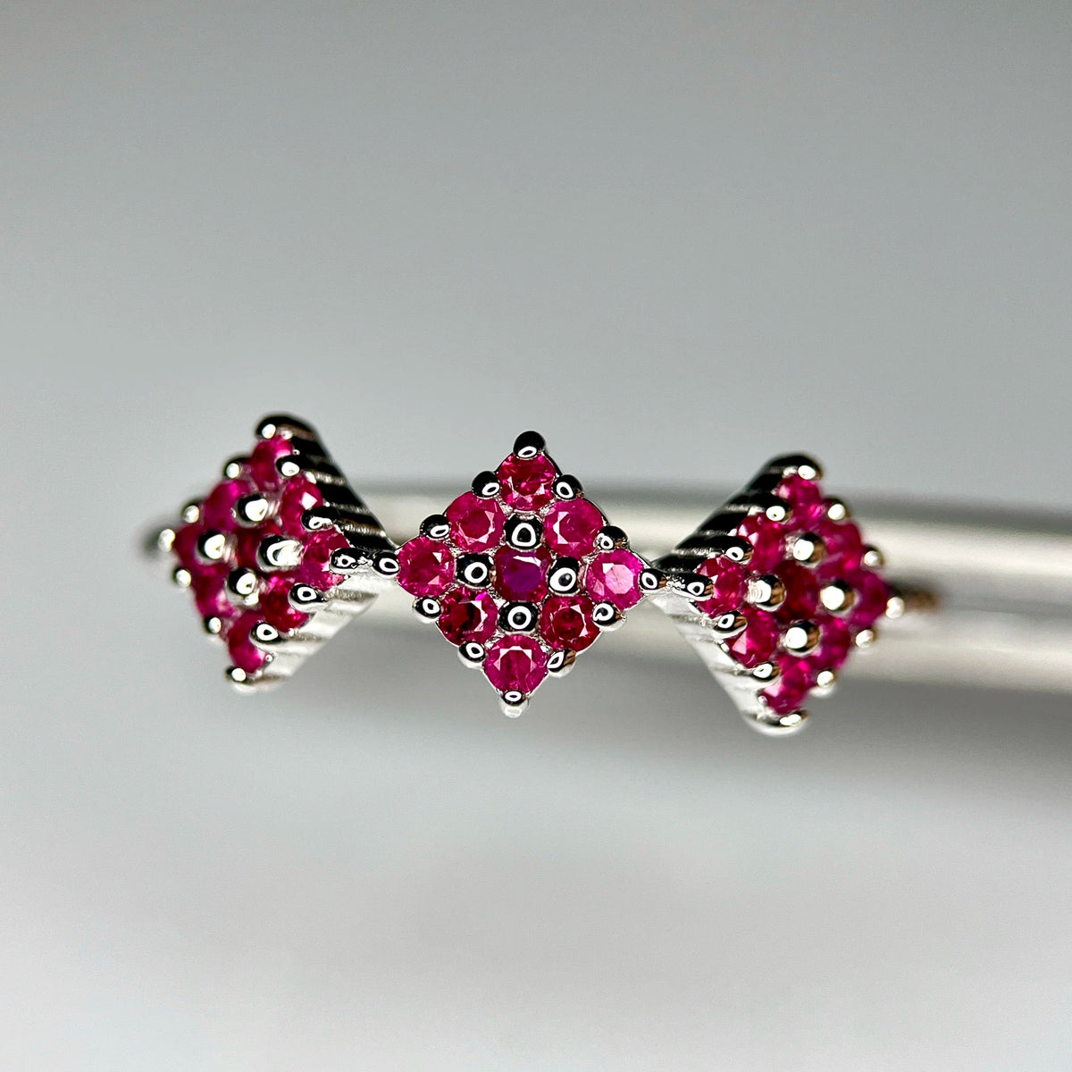 Natuurlijke Robijn Ring – Glass Filled – 925 Sterling Zilver