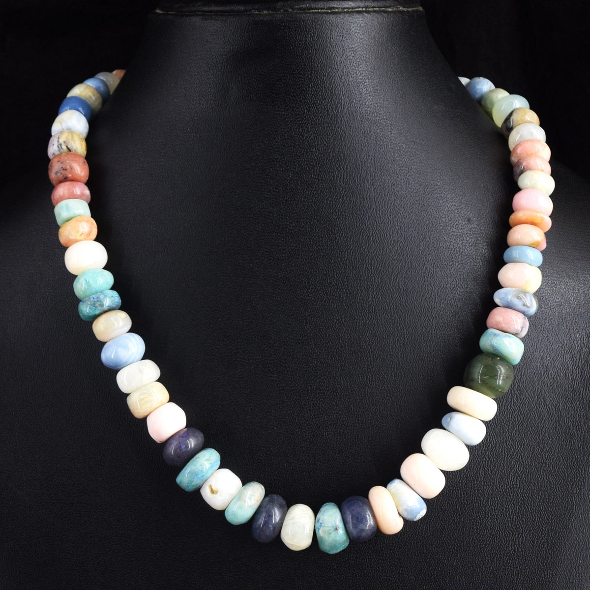 Echte Multi-Edelstenen Kralenketting 427,00 CT