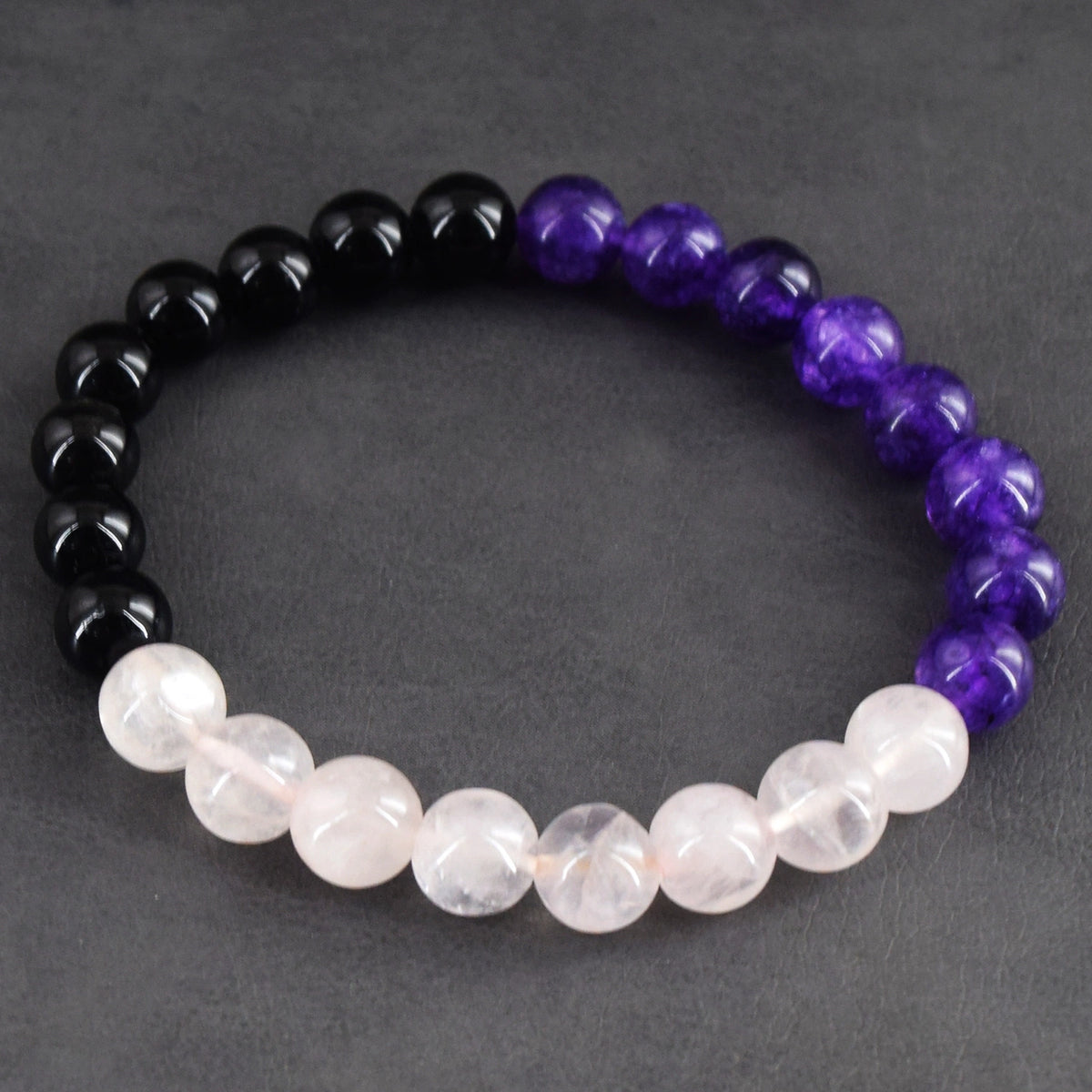 Echte Multi-Edelstenen Stretch Kralenarmband 191,00 CT