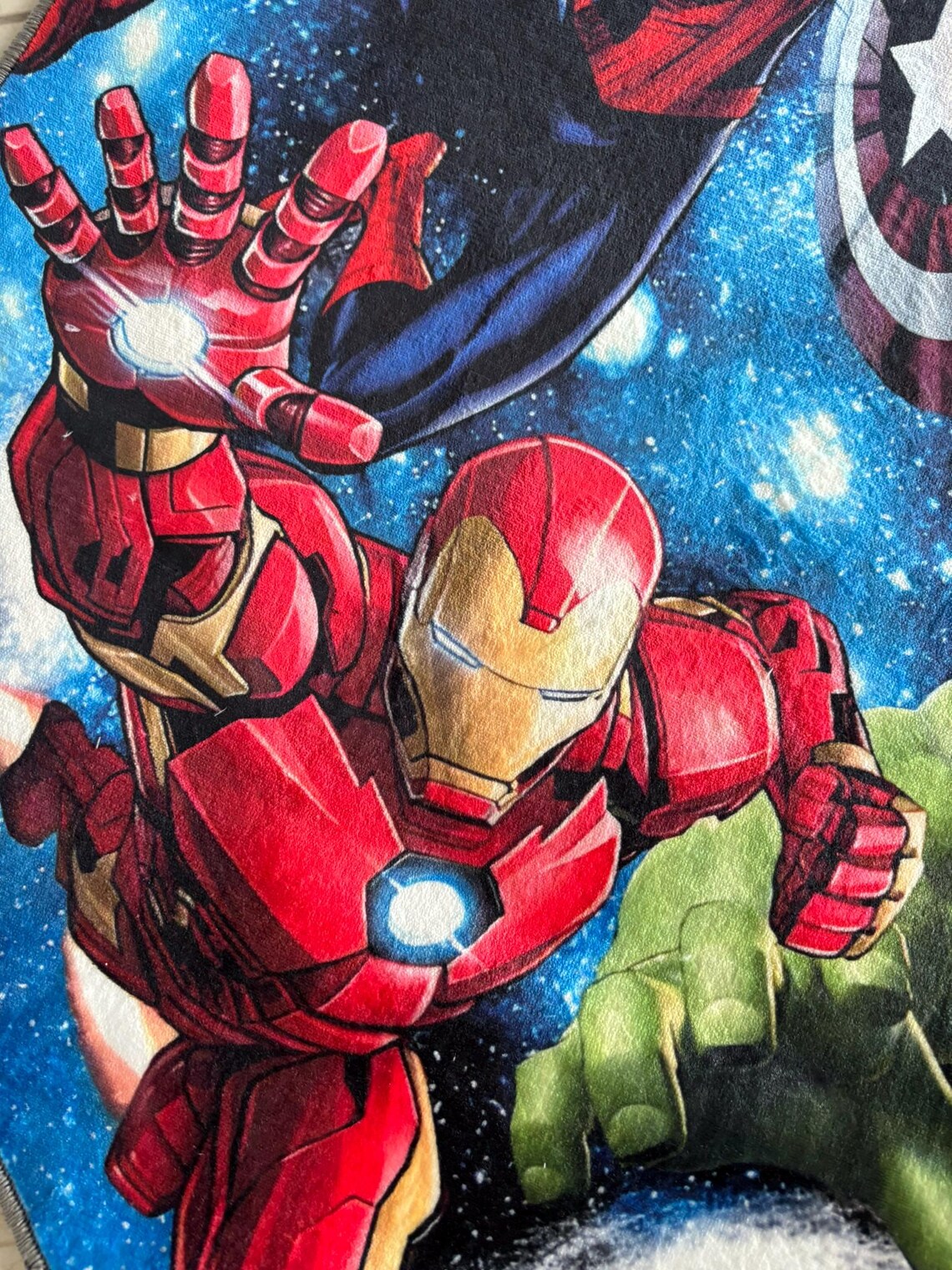 Rond Marvel Avengers vloerkleed super kwaliteit