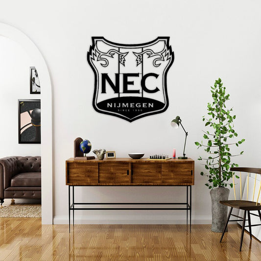 Create a true NEC fan experience with our unique handmade wall decoration