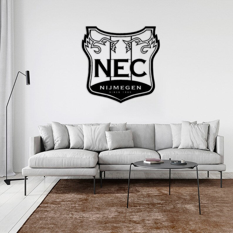 Create a true NEC fan experience with our unique handmade wall decoration