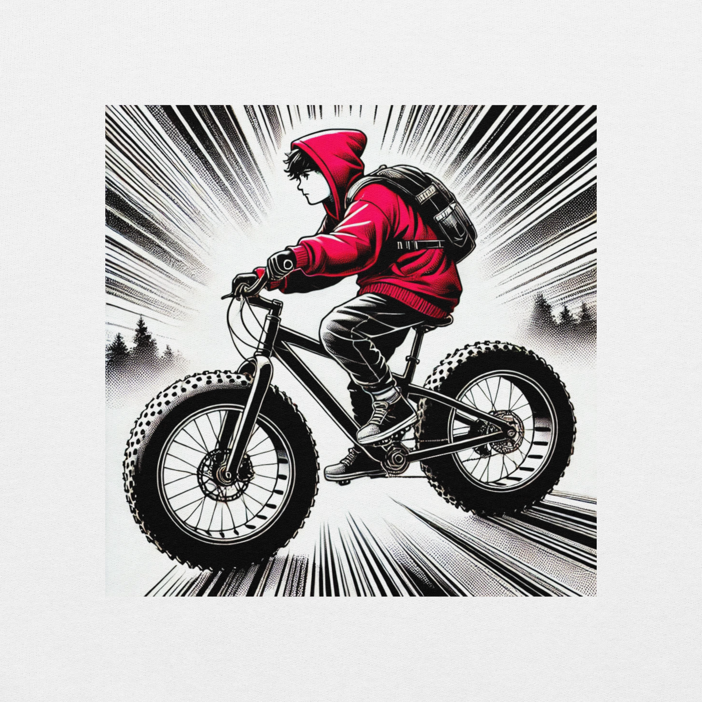 Stoere Fatbike Hoodie – Comfortabel, Stijlvol & Onmisbaar voor Fatbike Fans!