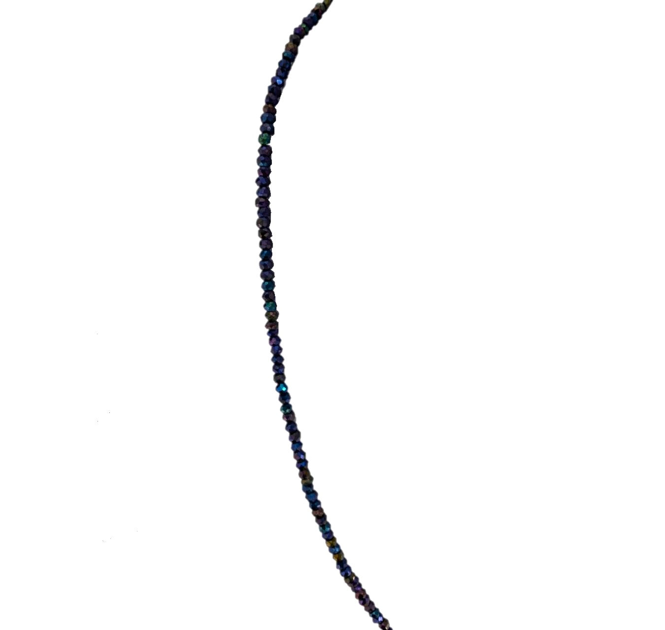 Ontdek de helende kracht van blauwe Spinel met deze prachtige halsketting