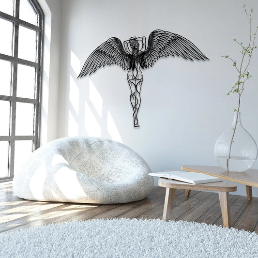 "De Unieke Beschermengel - Een Eye-Catcher voor Uw Huis"
