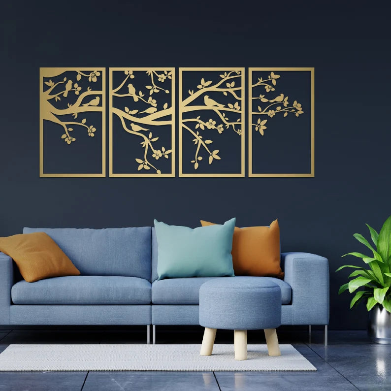 "Breng uw huis tot leven met onze prachtige Levensboom wanddecoratie!
