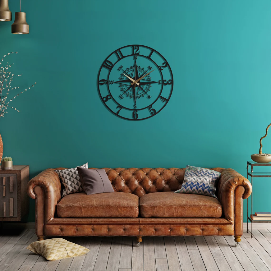 "Ontdek de unieke industriële wandklok - een echte blikvanger voor in huis!"