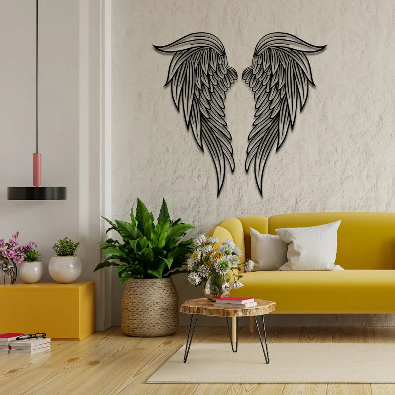 Haal deze Handgemaakte Engelenvleugels in huis en laat uw kamer stralen!