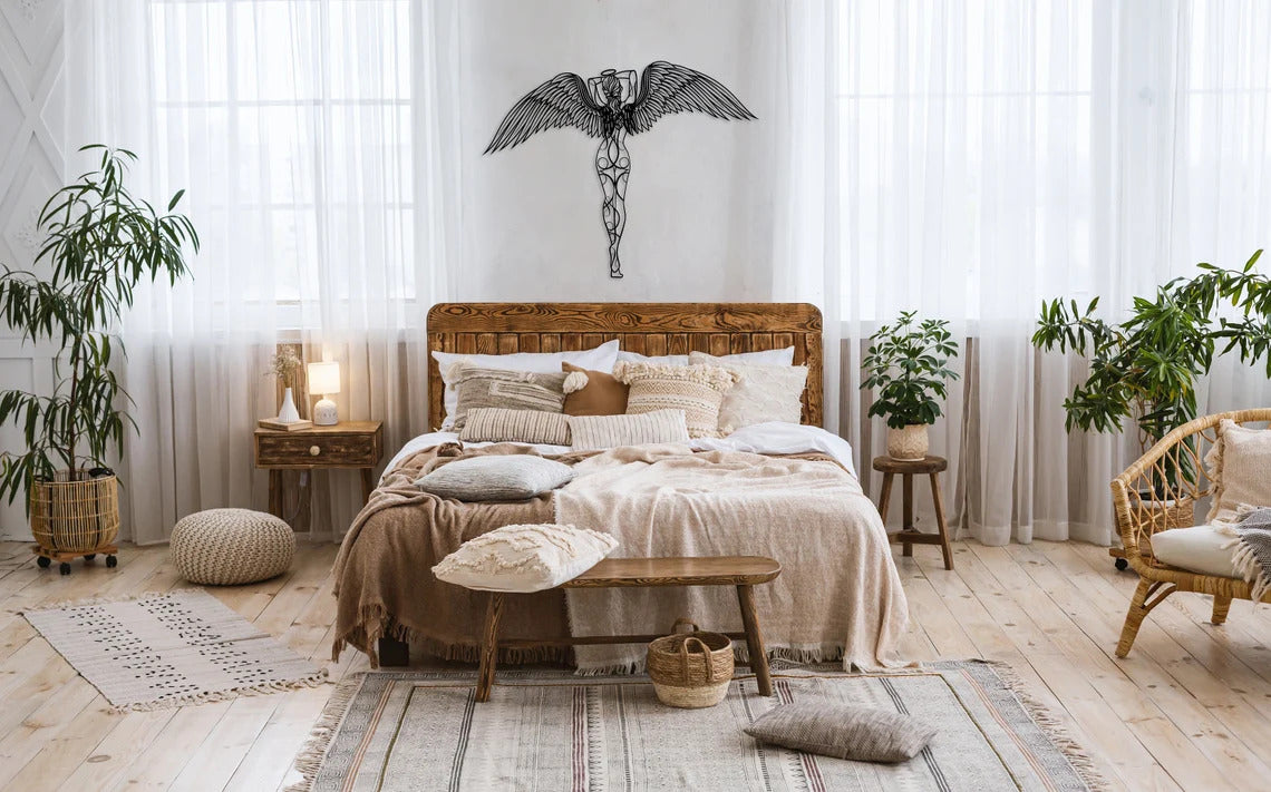 "De Unieke Beschermengel - Een Eye-Catcher voor Uw Huis"
