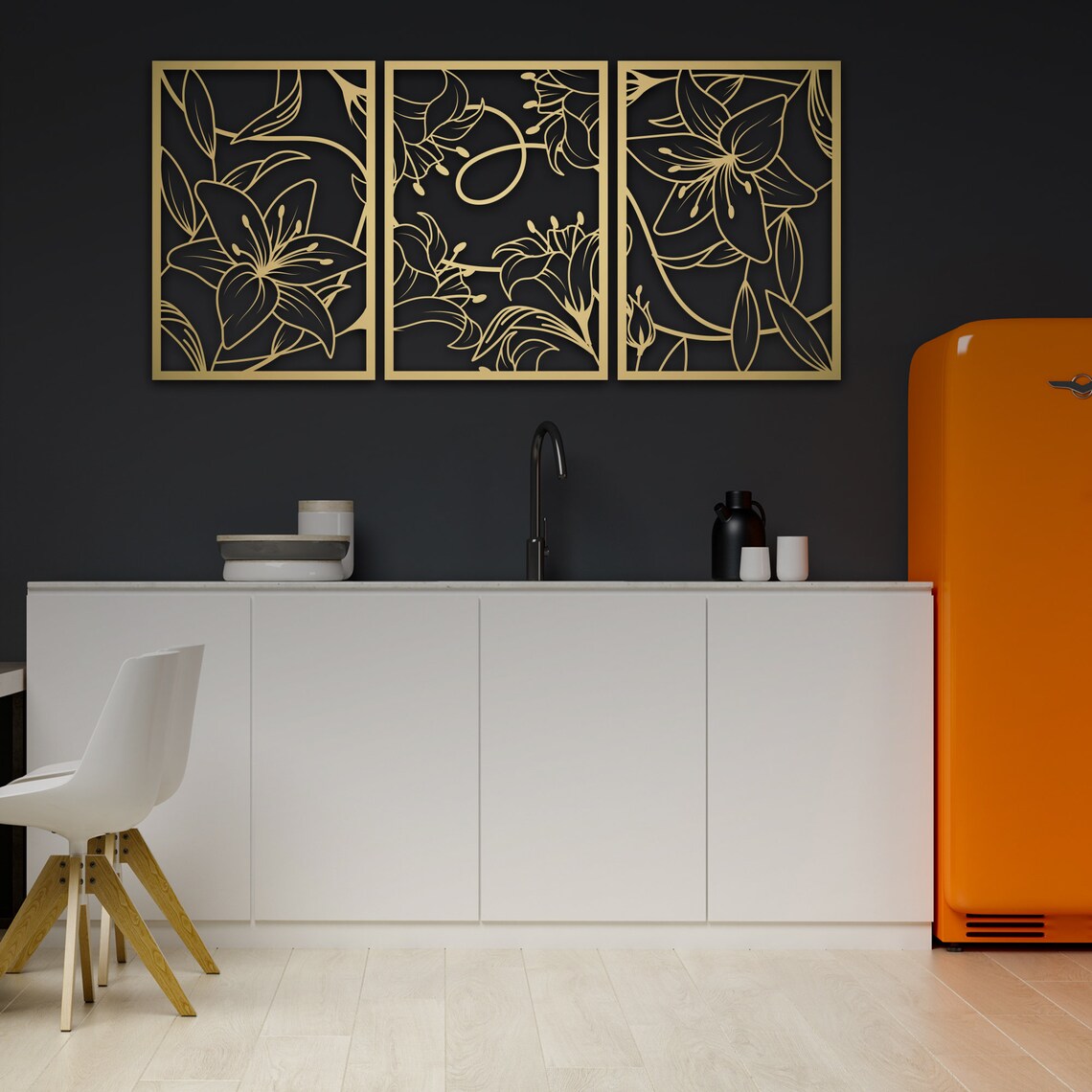 "Verrijk uw interieur met unieke 3D bloemenkunst - de eyecatcher die uw muur verdient!"