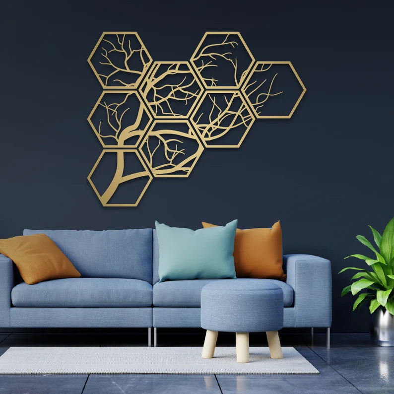 Haal de natuur in huis met onze handgemaakte levensboom wanddecoratie!