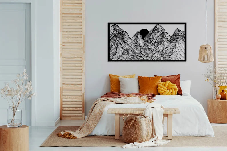 Maak je interieur compleet met onze handgemaakte, unieke bergdecoratie!