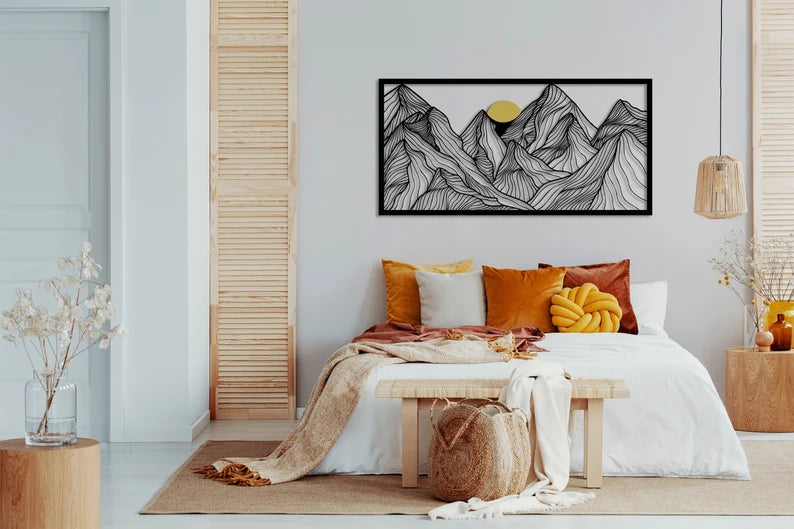 Maak je interieur compleet met onze handgemaakte, unieke bergdecoratie!