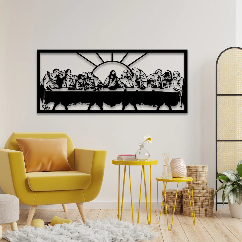 "Bring a piece of history into your home: The Last Supper of Jesus in 3D effect"