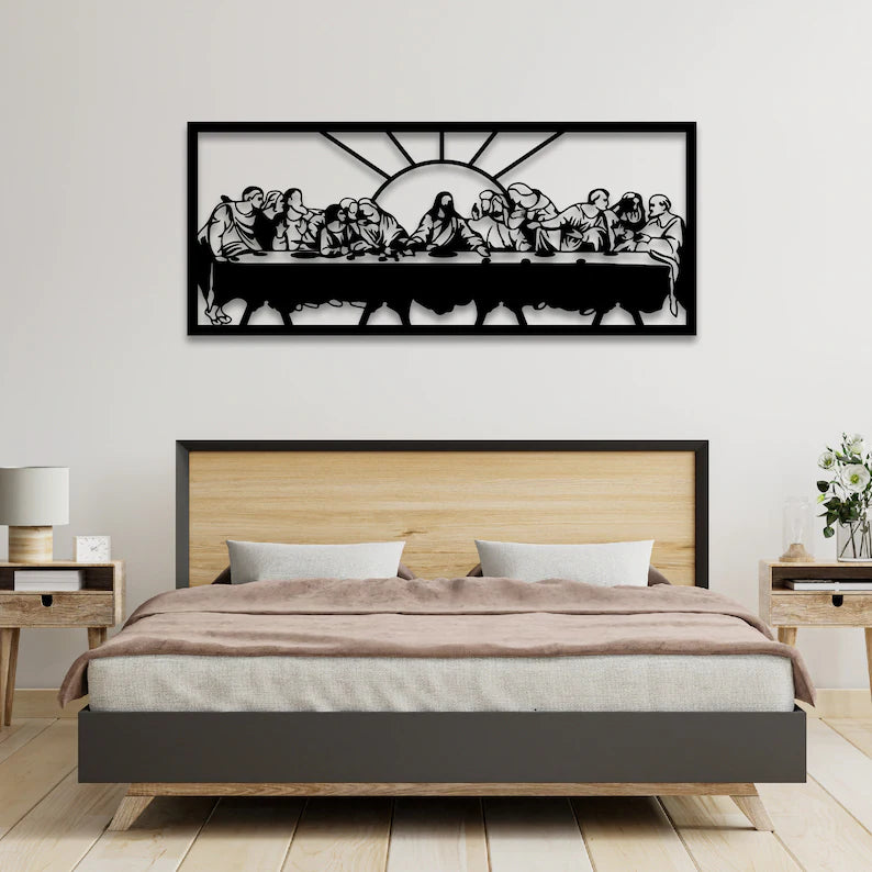"Bring a piece of history into your home: The Last Supper of Jesus in 3D effect"