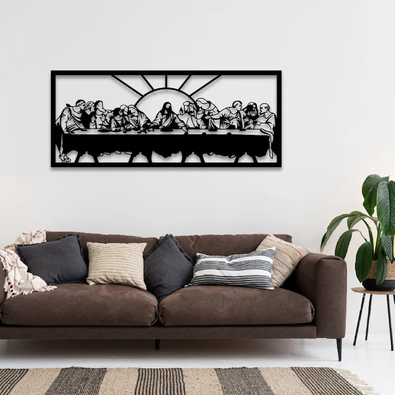 "Bring a piece of history into your home: The Last Supper of Jesus in 3D effect"