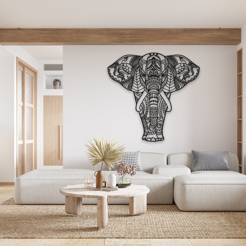 "Geef uw huis karakter met onze unieke 3D olifant - Gratis retourneren binnen 30 dagen!"