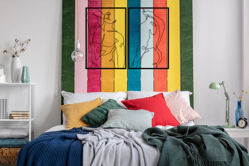 Bring art into your home with our unique handmade male body wall art!