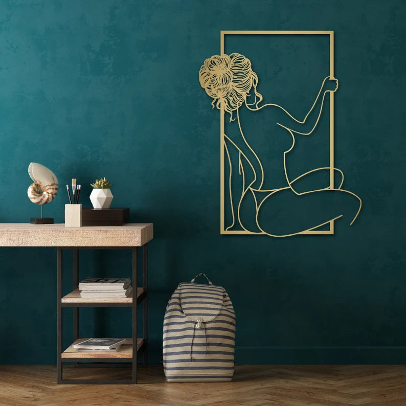 "De Magie van Elegante Vrouwelijkheid: Verlevendigd met Adembenemend 3D-effect!"